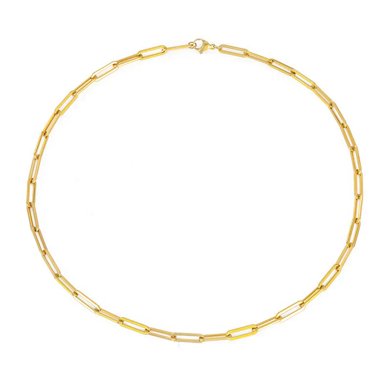 Archen Elegant Chain Necklace | White Gold - Image 3