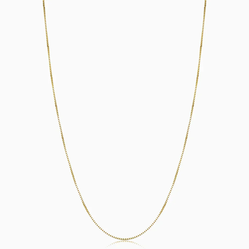 Bodega Box Necklace | White Gold - Image 4