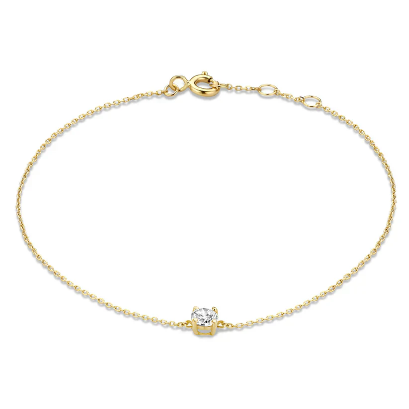 Clea Stone Bracelet | White Gold - Image 7