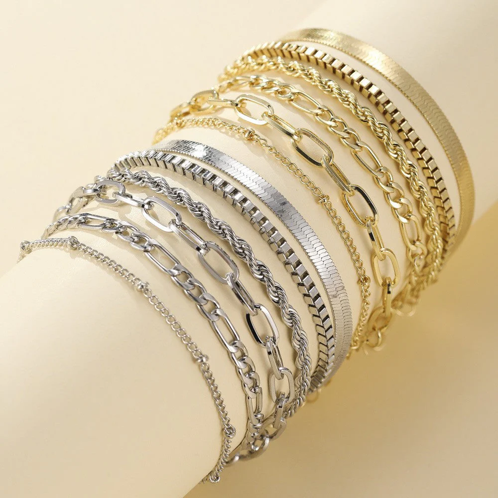 Ellis Renner Bracelet Set | White Gold - Image 2