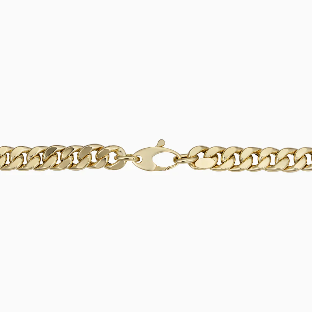 Estate Cuban Bracelet | White Gold - Image 4