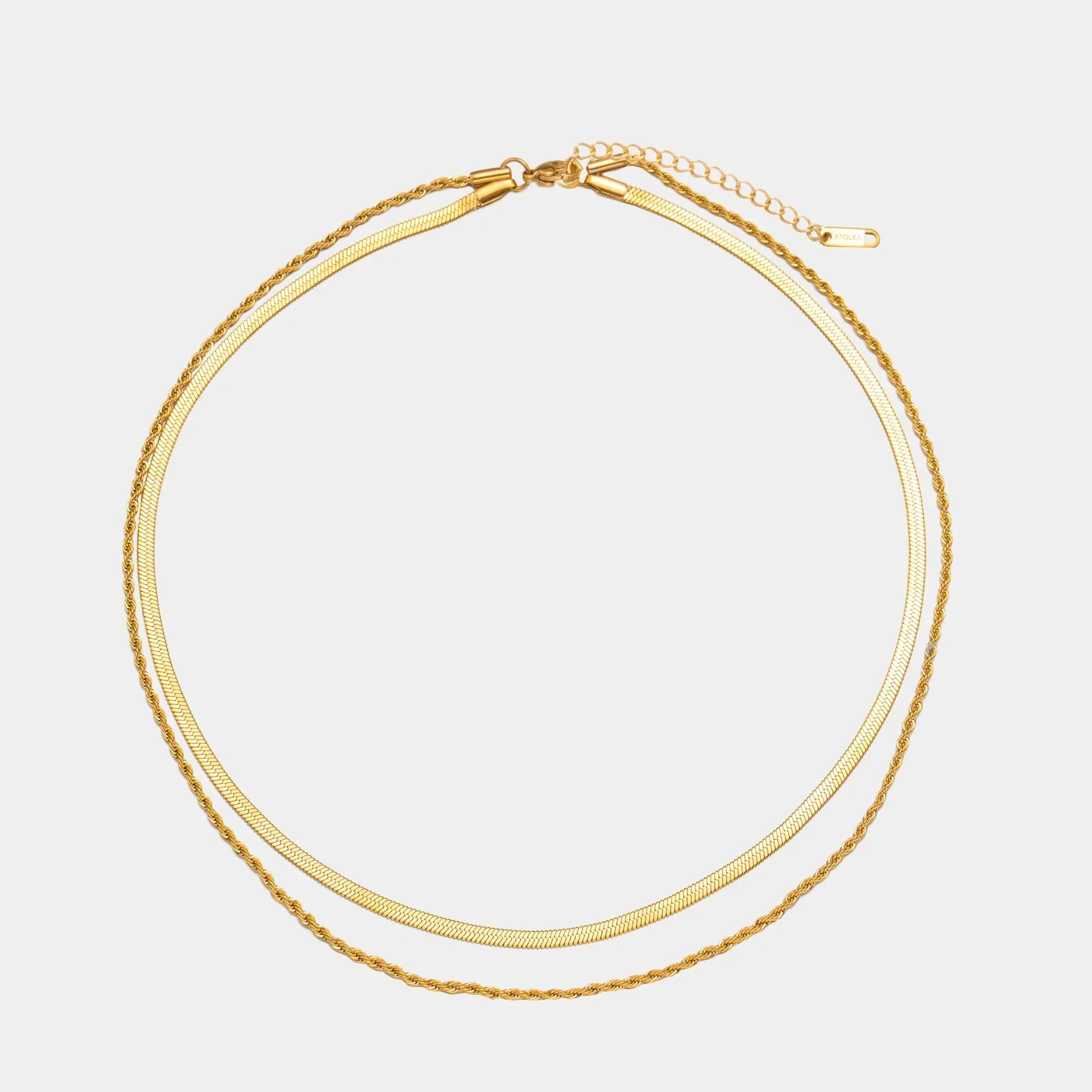 Hailey Layered Necklace - Image 4