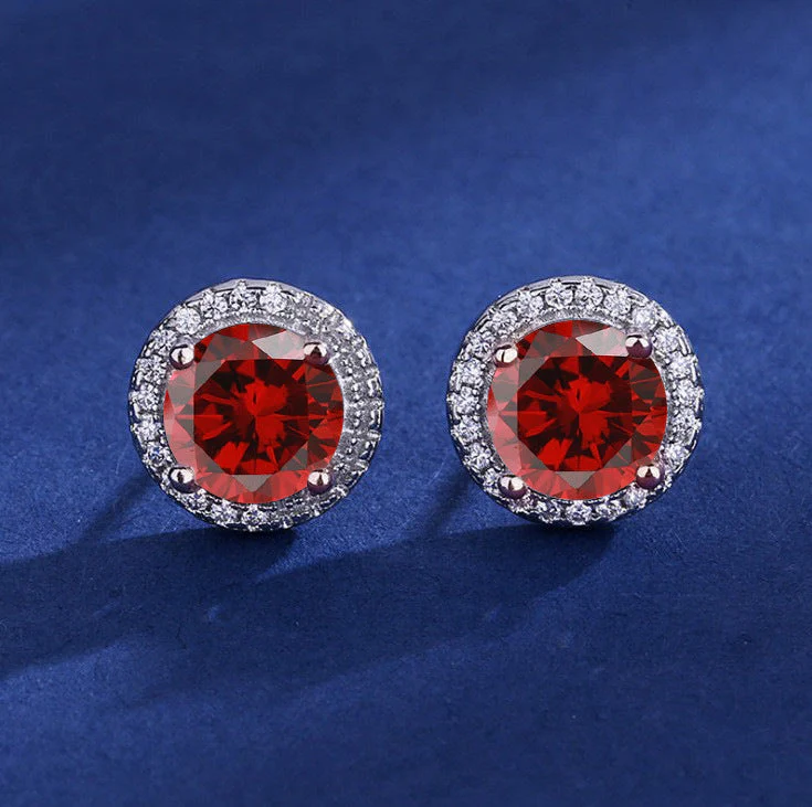 Lucia Rosavelle Earrings | White Gold