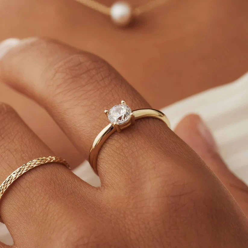 Mira Castelle Ring | Gold