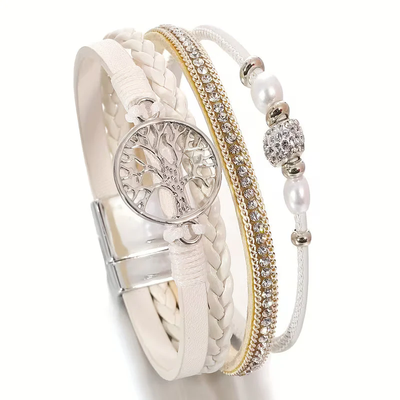 Elegant Multi-Layer Tree of Life Bracelet - Image 3