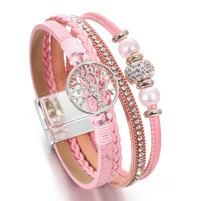 Elegant Multi-Layer Tree of Life Bracelet - Image 4