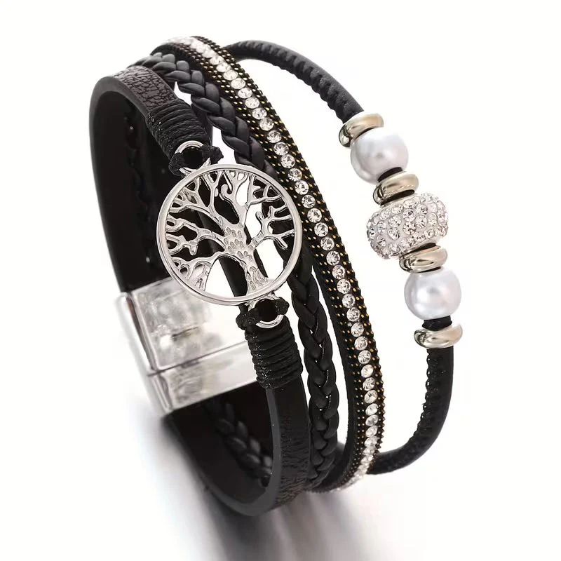 Elegant Multi-Layer Tree of Life Bracelet - Image 7
