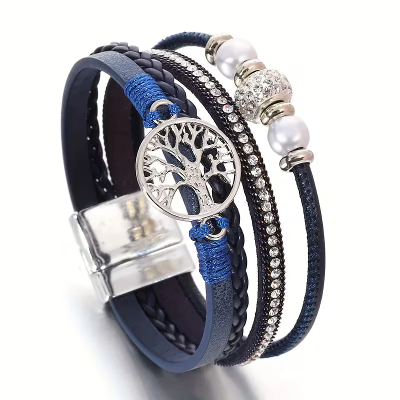 Elegant Multi-Layer Tree of Life Bracelet - Image 8