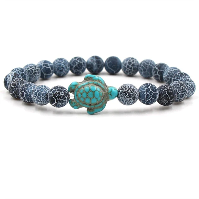 Unique Natural Stone Beads Turtle Bracelets - Image 7