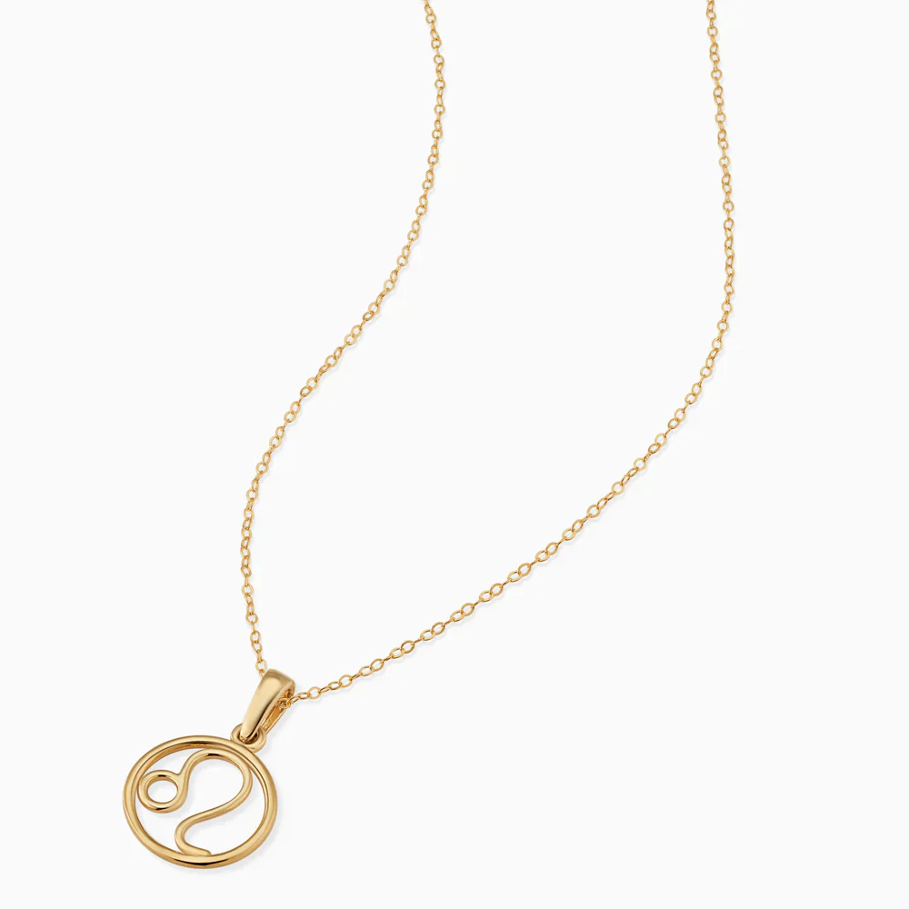 Zodiac sign necklace | Gold - Image 4